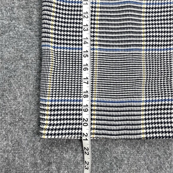 J Mclaughlin Skirt Womens Size 6 Houndstooth French Tweed Ross Pencil - Picture 9 of 10